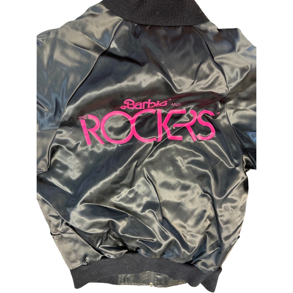 Vintage 1991 Barbie and the Rockers Bomber Jacket Hero‎ Sportswear